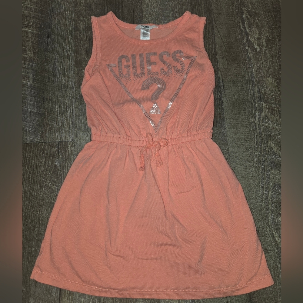 Guess Kids Pink Logo Tee